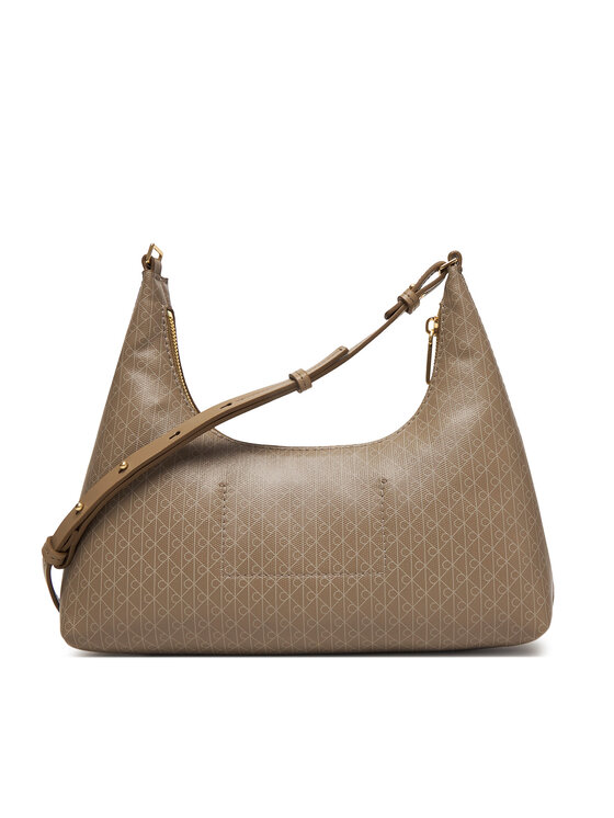 Calvin Klein Bolso Calvin Klein Emblem Aop Conv Shoulder Bag LV04F3298G Beis
