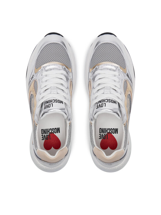 Sneakers LOVE MOSCHINO JA15296G1MIQG90A Argintiu | Epantofi.ro