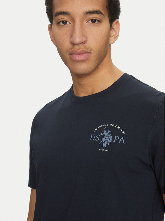 U.S. Polo Assn. U.S. Polo Assn. Футболка MUP3657 Cиній Regular Fit