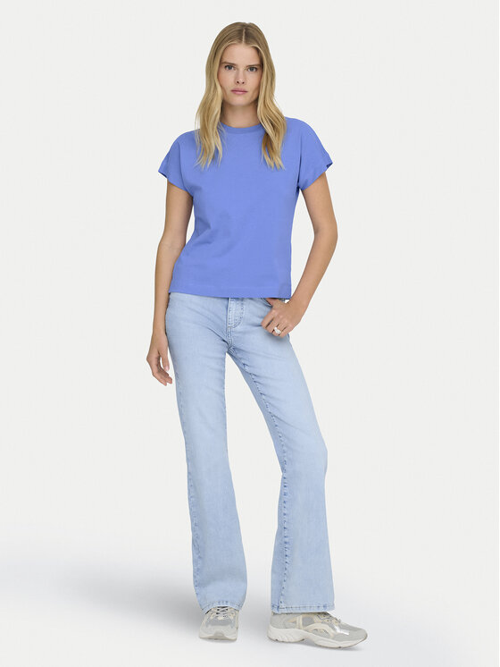 ONLY ONLY Camiseta Erica 15308926 Azul Oversize
