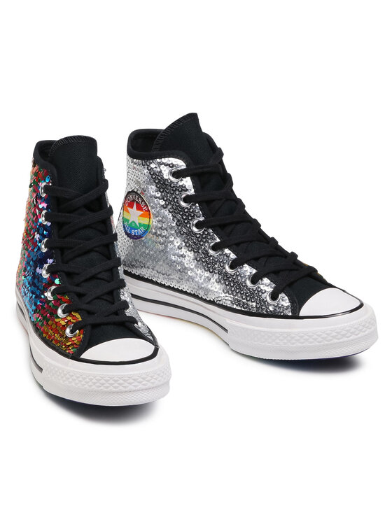 Converse Кеди Converse Chuck 70 Hi 167755C Срібний