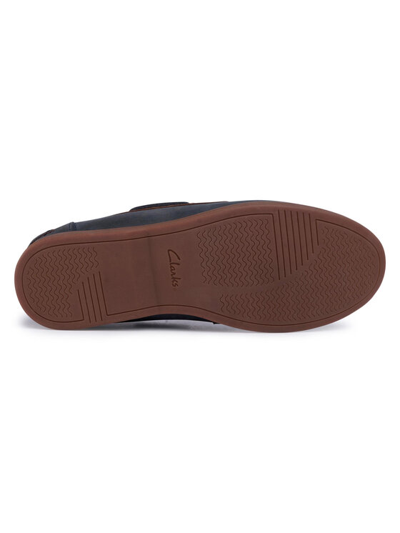 Clarks Mokaszin Clarks Pickwell Sail 261502317 Sötétkék