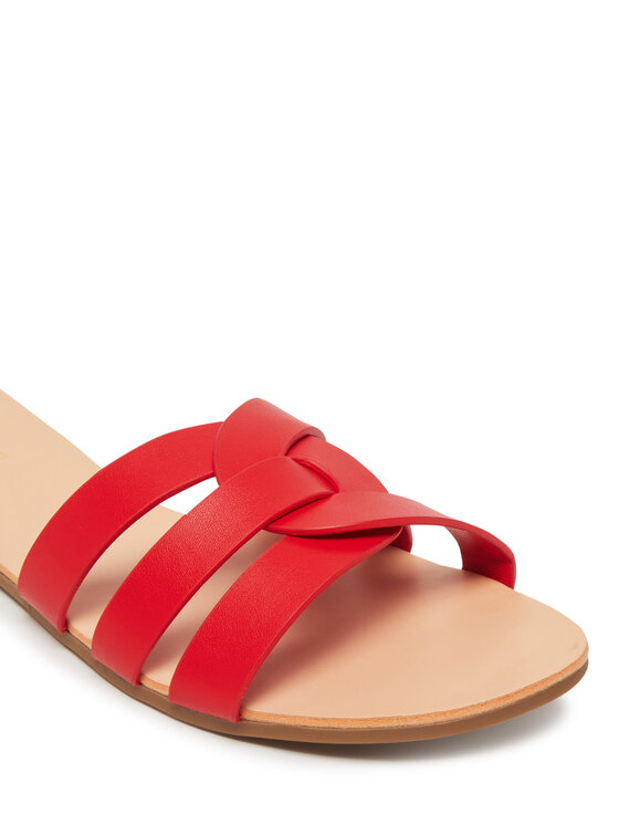 ONLY Shoes Klapki ONLY Shoes Onlfeli 4 15319426 Czerwony