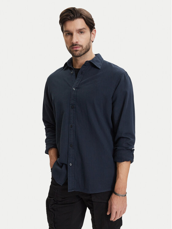 G-STAR G-STAR Camisa Clean D25196-D454 Azul marino Regular Fit