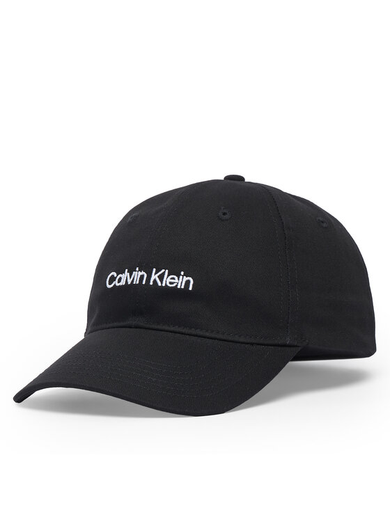 Calvin Klein Καπέλο Jockey Calvin Klein Titlecase Embroidery LV04D5003G Μαύρο