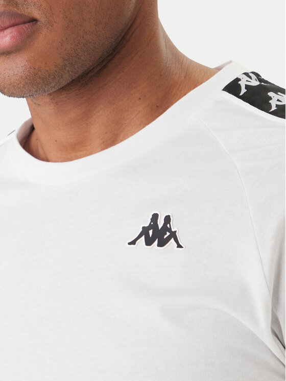Kappa Kappa Camiseta 303UV10 Blanco Slim Fit