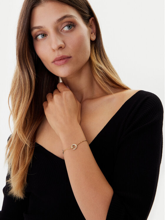 Guess Rokassprādze Guess JUBB05 442JW Zelta