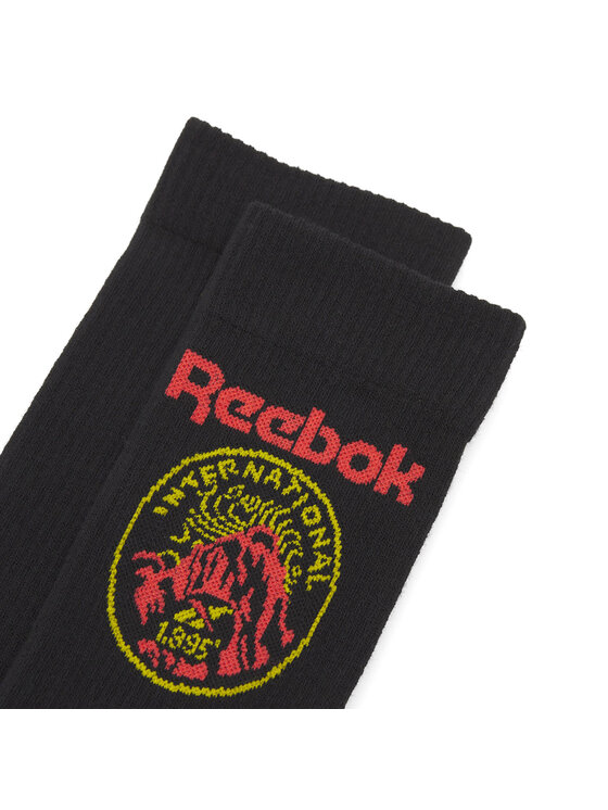 Reebok Șosete lungi Reebok CL Outdoor Sock HC4371 Negru
