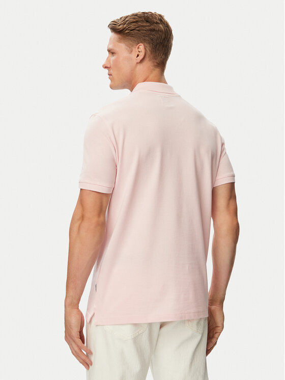 Beverly Hills Polo Club Beverly Hills Polo Club Поло P-SS26M-P42560_BBU Світло-рожевий Regular Fit