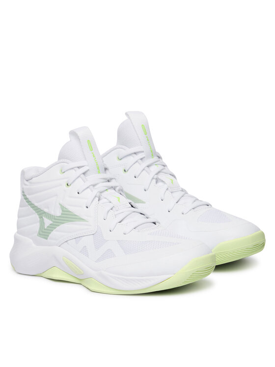 Mizuno Взуття у спортзал Mizuno Wave Momentum Pro Mid V1GC2545 Білий