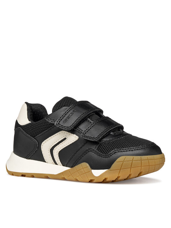 Geox Sneakersy Geox J Rann-E Boy J56NEA 0BC14 C9B1M M Czarny