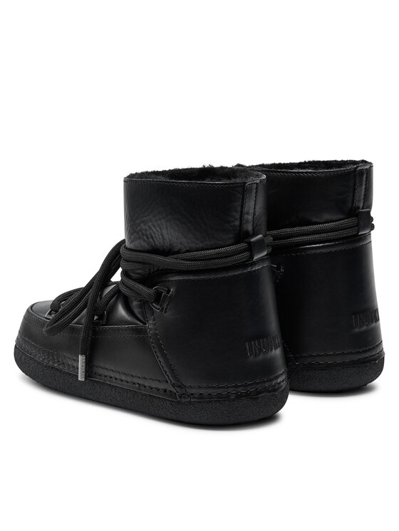 Inuikii Škornji za sneg Inuikii Full Leather 75101-087 Črna