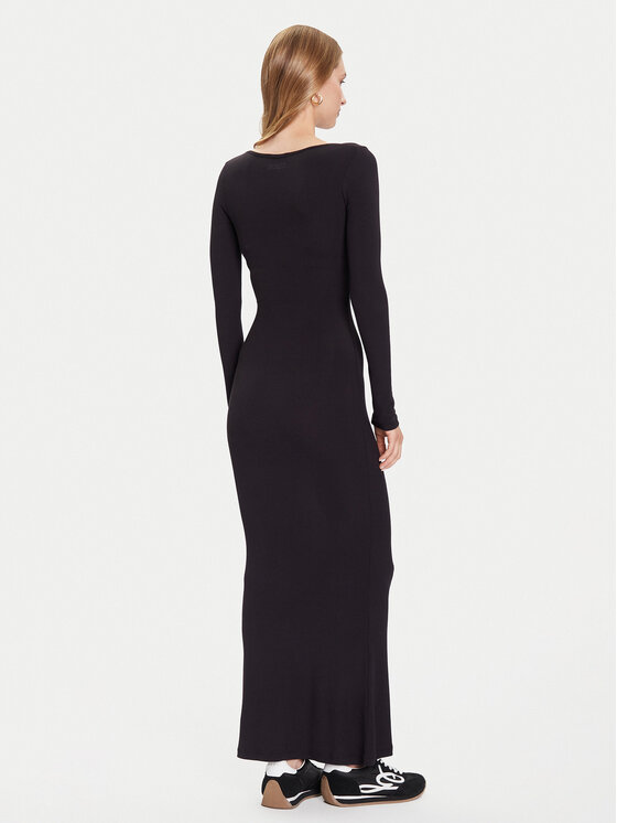 Guess Guess Vestido diario O5BK03 KCDA2 Negro Slim Fit