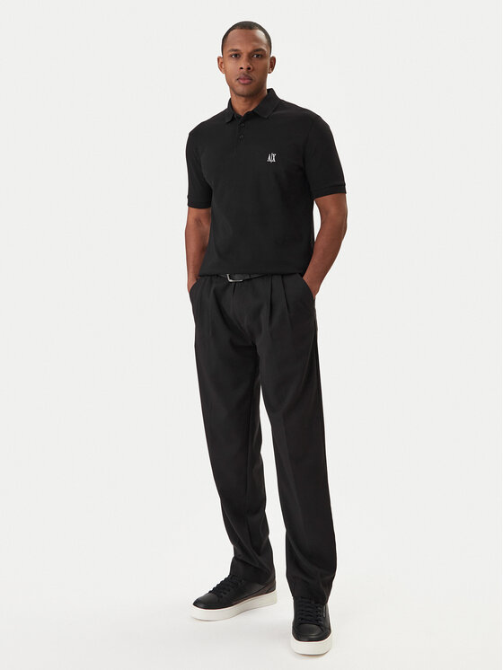 Armani Exchange Armani Exchange Polo XM000367 AF13022 UC001 Negro Regular Fit