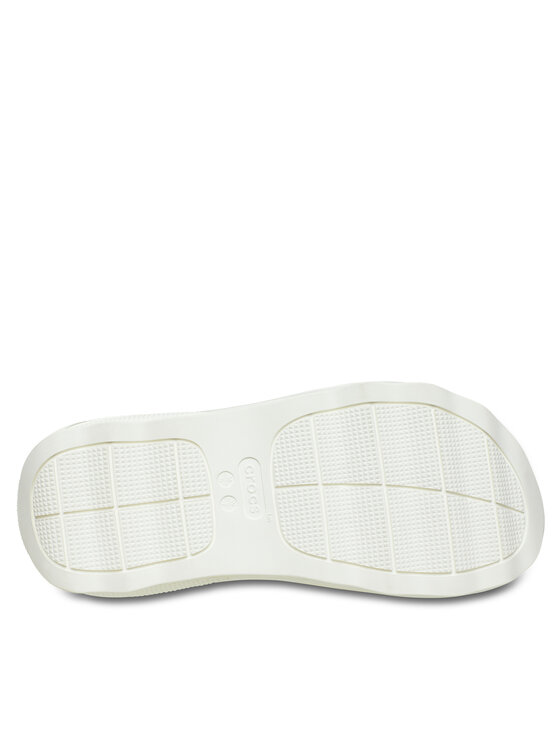 Crocs Шльопанці Crocs Mega Crush Triple Strap 209842 Écru