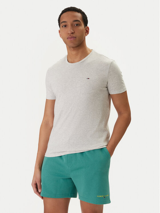 Tommy Jeans Tommy Jeans Camiseta DM0DM20363 Gris Slim Fit