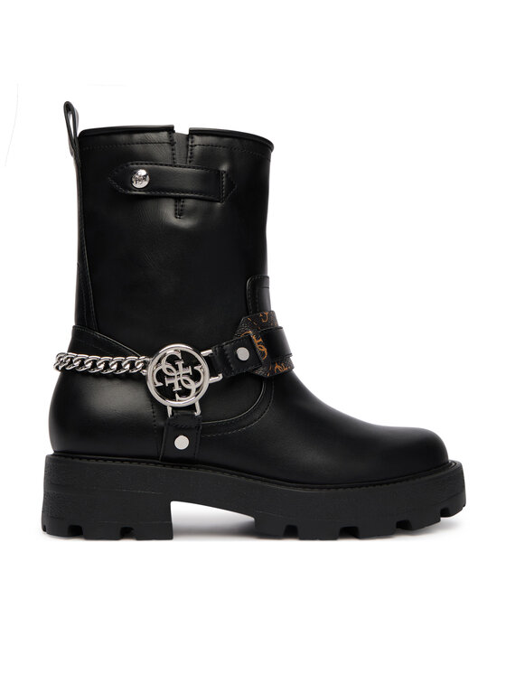 Guess Ботильйони Guess FLFYAZ ELE10 Чорний