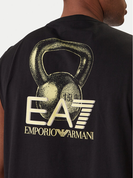 EA7 Emporio Armani EA7 Emporio Armani Camiseta sin mangas 7M001405 AF22264 UC001 Negro Regular Fit