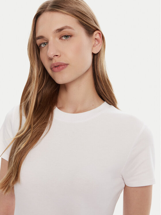 Calvin Klein Calvin Klein Marškinėliai LV044C216G Balta Regular Fit