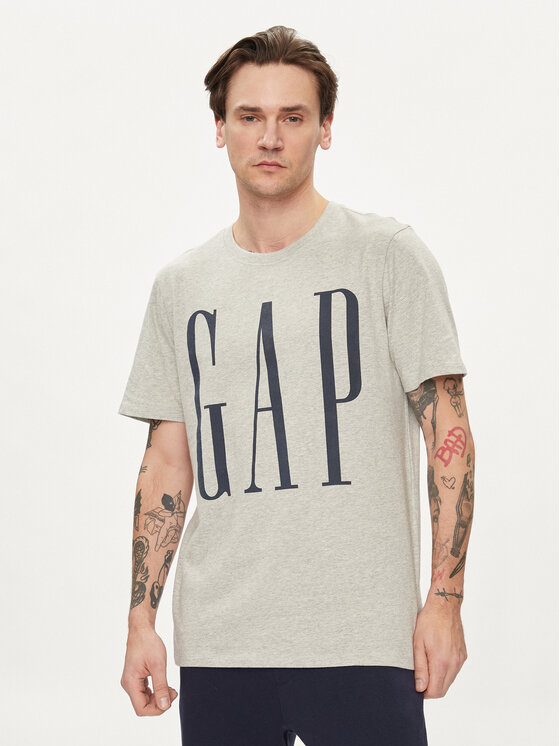 Gap Gap Футболка 866774-02 Сірий Regular Fit