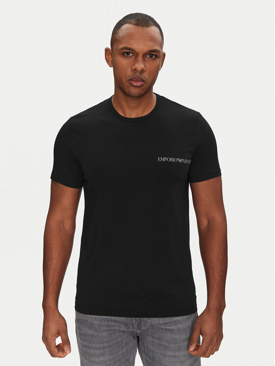 Emporio Armani Underwear Emporio Armani Underwear Conjunto de camisetas EM000391 AF10779 MC108 Negro Regular Fit