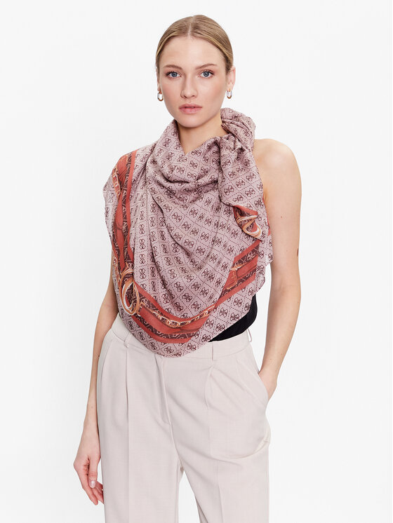 Guess Eșarfă Guess AW9276 VIS03 Coral