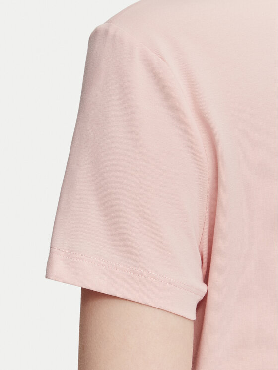 Guess Guess Camiseta W6YI56 K5028 Rosa claro Slim Fit