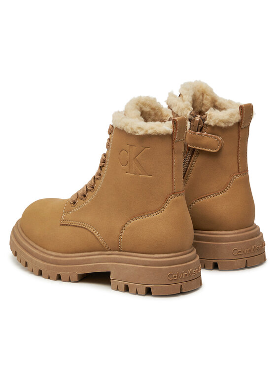 Calvin Klein Jeans Turistická obuv Calvin Klein Jeans V3A5-81020-1628 M Béžová