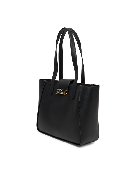 KARL LAGERFELD Kabelka KARL LAGERFELD A3W30133 Černá