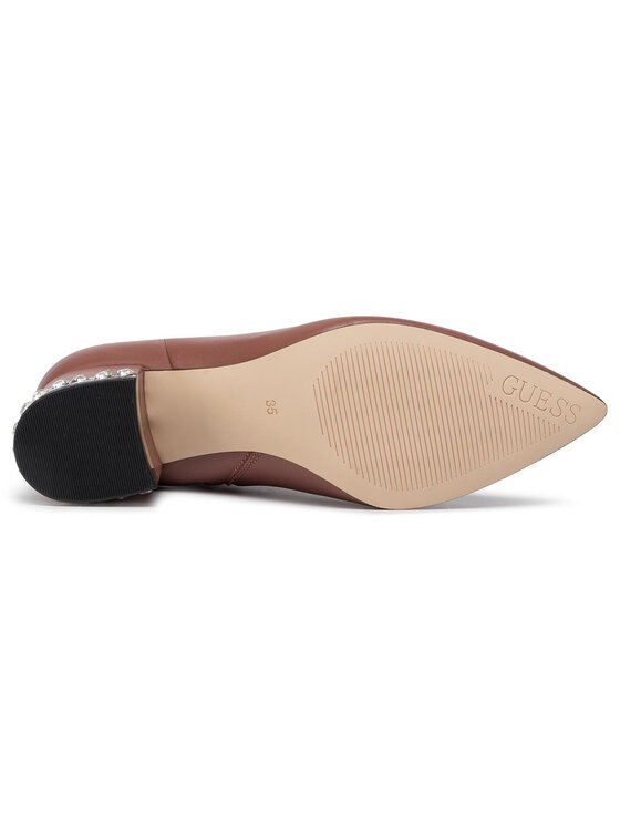 Guess Ботильйони Guess Zadie FL8ZAD LEA10 Рожевий