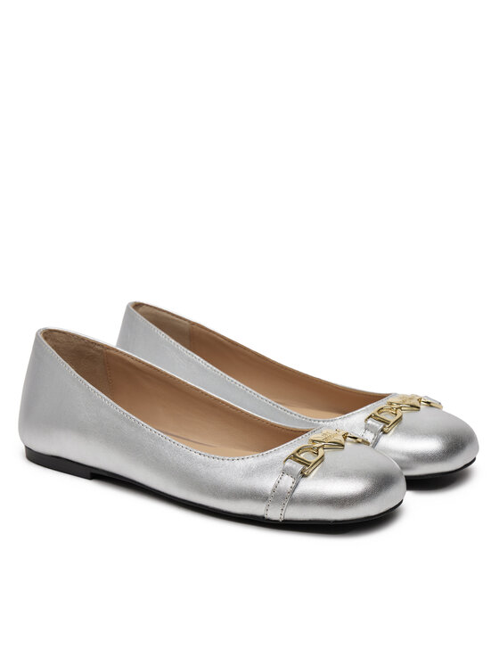 LOVE MOSCHINO Балетки LOVE MOSCHINO JA11011G1MIF090B Срібний