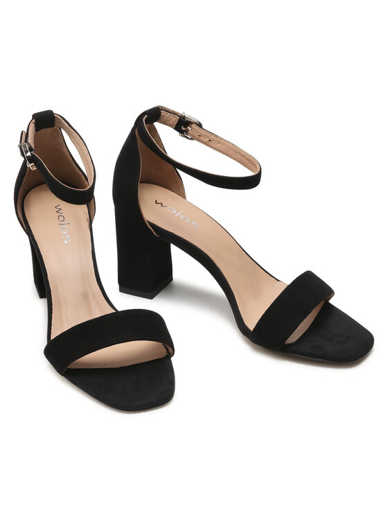 Wojas Sandale Wojas 76070-61 Crna
