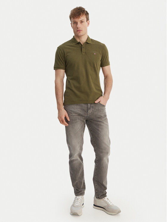 Napapijri Napapijri Polo Elbas NP0A4GDL Verde Regular Fit