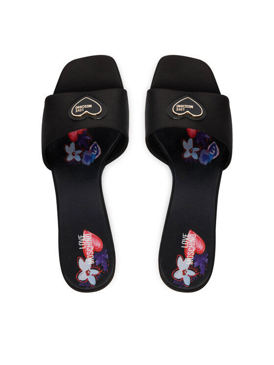 LOVE MOSCHINO Шльопанці LOVE MOSCHINO JA28215G0OJO0000 Чорний