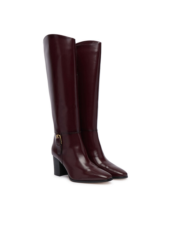 LAUREN RALPH LAUREN Cizme LAUREN RALPH LAUREN Rlyn Bk T Hl Bo Tal 802P12879003 Maro închis