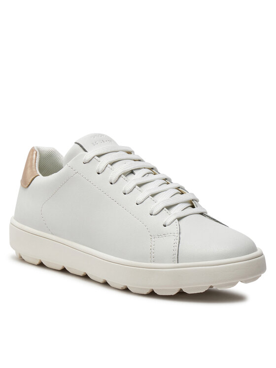 Geox Sneakersy Geox D Spherica Ecub-1 D45WEA 09BNF C1327 Biały