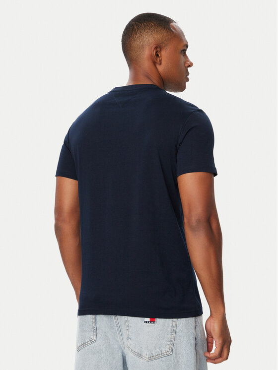 Tommy Jeans Tommy Jeans Camiseta Dna Play DM0DM23715 Azul marino Slim Fit
