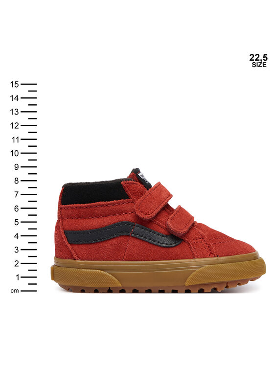 Vans Sneakersy Vans Sk8-Mid Reissue V Insulat VN000Z9FBRD1 Bordová