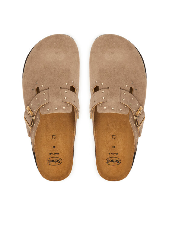 Scholl Шльопанці Scholl Beatriz Clog F00715 Бежевий
