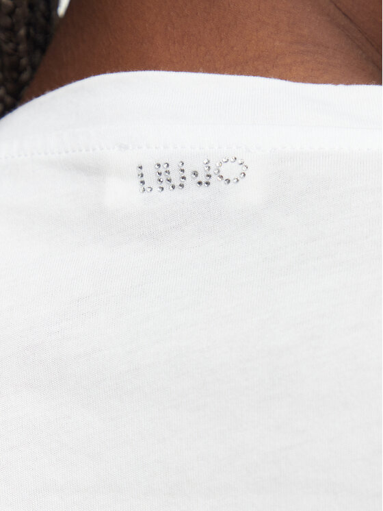 Liu Jo Liu Jo Camiseta WF6324 J0088 Blanco Regular Fit