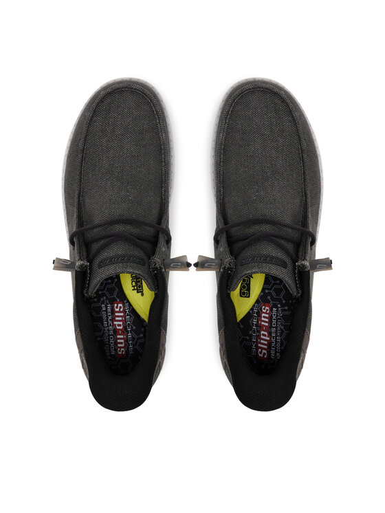 Skechers Мокасини Skechers Melson-Coronado 210959/BKGY Чорний