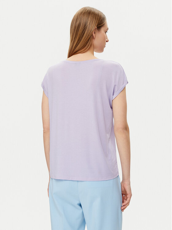 Vero Moda Vero Moda T-shirt Ava 10284468 Viola Regular Fit
