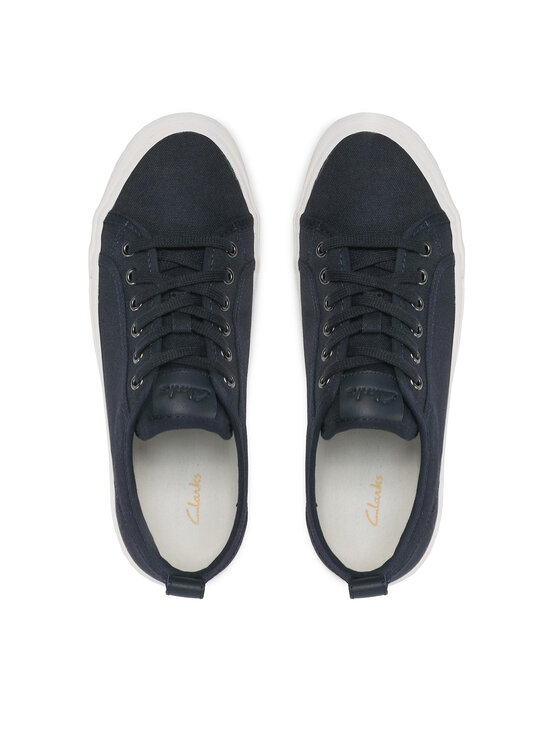Clarks Tenis superge Clarks Roxby Lace 261647297 Mornarsko modra