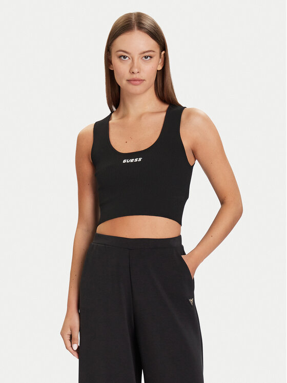 Guess Guess Top V5BP05 Z3JD2 Negro Slim Fit