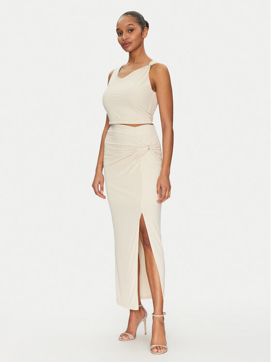 Guess Guess Топ W5GP22 KAQL2 Бежевий Regular Fit