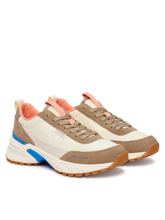 Calvin Klein Sneakers Calvin Klein Hike Runner Nylon Mix HW0HW03279 Marrone