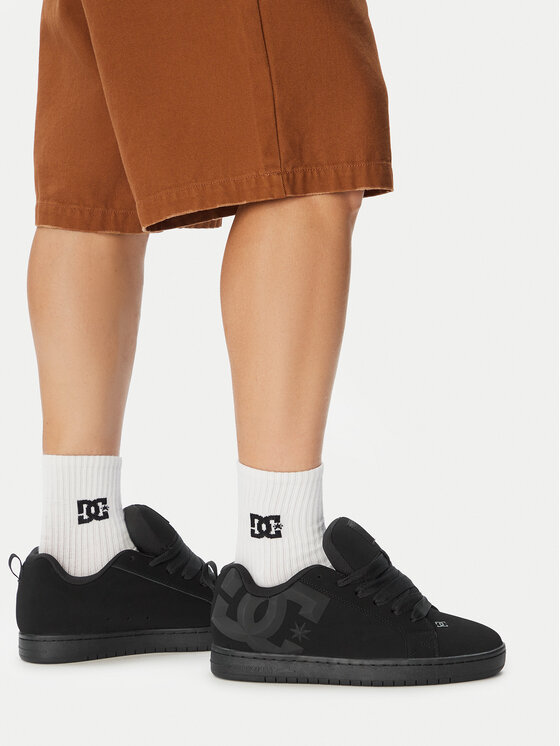 DC Shoes Sneakers DC Shoes EO-COURT GRAFFIK BEVELED DC06035001 Negru