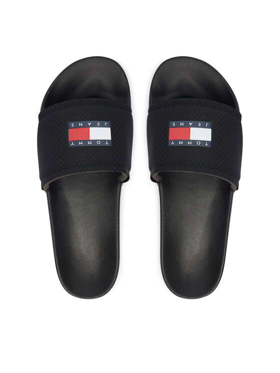 Tommy Jeans Natikače Tommy Jeans Tjm Pool Slide EM0EM01673 Crna