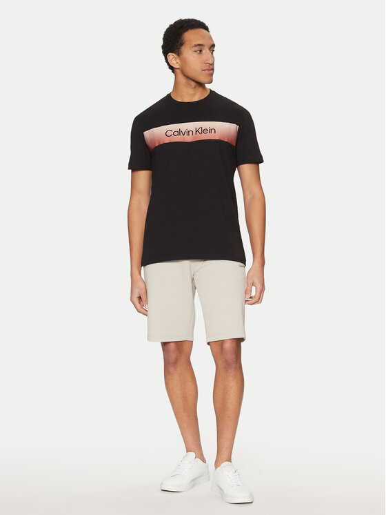 Calvin Klein Calvin Klein Majica K10K114163 Črna Regular Fit