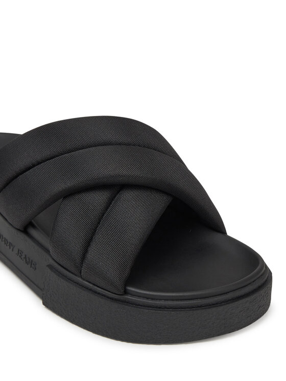 Tommy Jeans Chanclas Tommy Jeans Tjw Flatform Sandal EN0EN02775 Negro